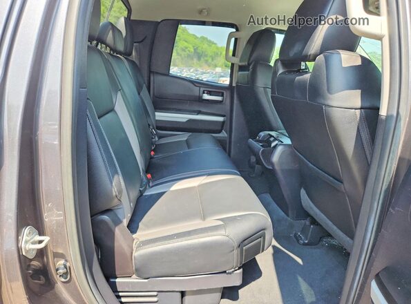 5TFBY5F1XMX979148 2021 TOYOTA TUNDRA Charcoal Rear seats view