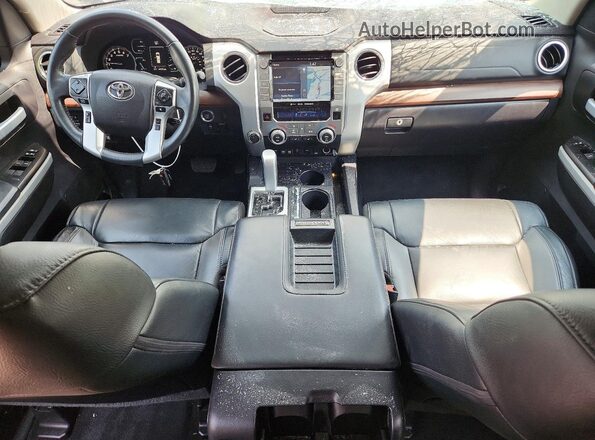 5TFBY5F1XMX979148 2021 TOYOTA TUNDRA Charcoal Dashboard view
