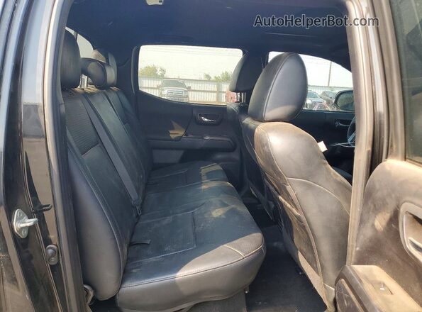 5TFCZ5AN3KX204120 2019 TOYOTA TACOMA Black უკანა სავარძლების ხედი