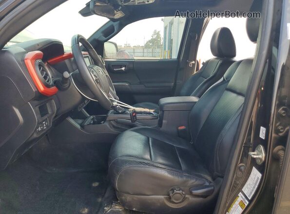 5TFCZ5AN3KX204120 2019 TOYOTA TACOMA Black წინა სალონის ხედი