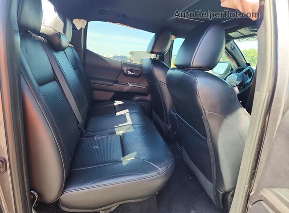 5TFCZ5AN7LX231841 2020 TOYOTA TACOMA Gray უკანა სავარძლების ხედი