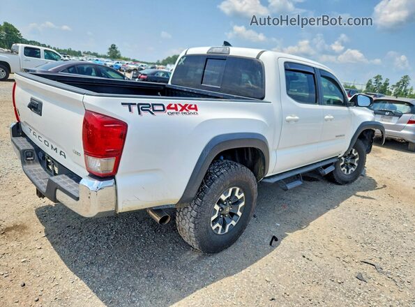 5TFCZ5AN9HX076782 2017 TOYOTA TACOMA Белый Задняя правая четверть