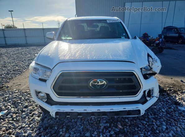 5TFCZ5ANXMX277908 2021 TOYOTA TACOMA White Vista frontal