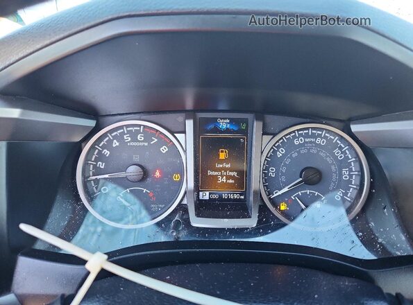 5TFCZ5ANXMX277908 2021 TOYOTA TACOMA White Vista del cuadro de instrumentos