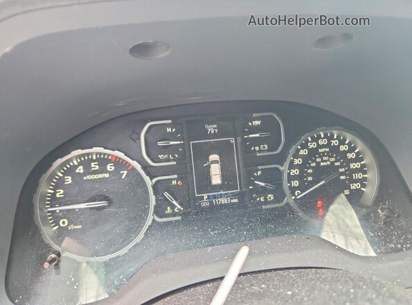 5TFDY5F10MX964165 2021 TOYOTA TUNDRA Black Instrument cluster view