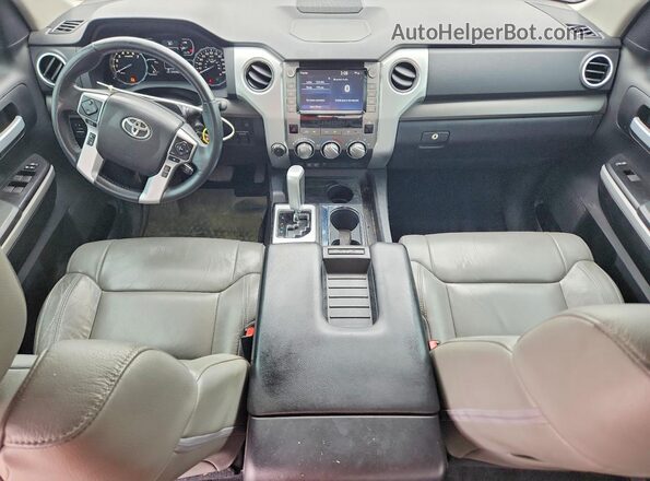5TFDY5F19MX037827 2021 TOYOTA TUNDRA Gray Dashboard view
