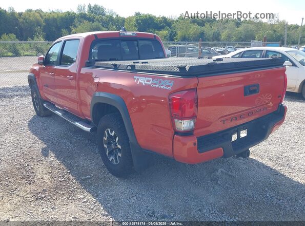 5TFDZ5BN0GX009733 2016 TOYOTA TACOMA Оранжевый Задняя левая четверть