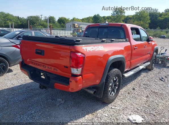 5TFDZ5BN0GX009733 2016 TOYOTA TACOMA Оранжевый Задняя правая четверть