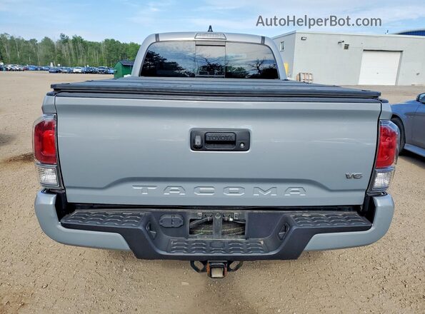 5TFDZ5BN4MX062995 2021 TOYOTA TACOMA Silver Հետևի տեսք