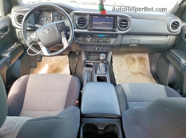 5TFDZ5BN4MX062995 2021 TOYOTA TACOMA Silver Առջևի վահանակի տեսք