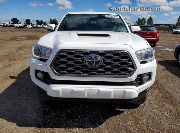5TFDZ5BNXMX065528 2021 TOYOTA TACOMA Белый Вид спереди