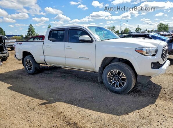 5TFDZ5BNXMX065528 2021 TOYOTA TACOMA Белый Передняя правая четверть
