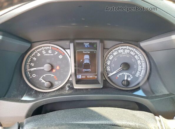 5TFDZ5BNXMX065528 2021 TOYOTA TACOMA Белый Вид щитка приборов