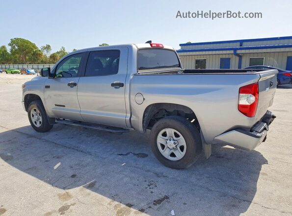 5TFEY5F19MX286729 2021 TOYOTA TUNDRA Silver Trasero izquierdo