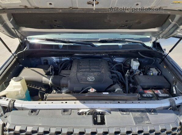 5TFEY5F19MX286729 2021 TOYOTA TUNDRA Silver Vista interior trasera