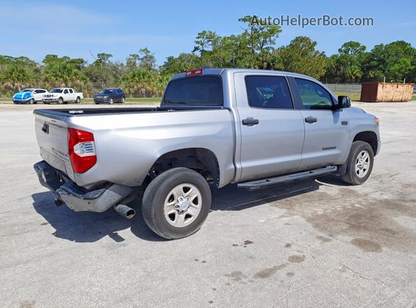 5TFEY5F19MX286729 2021 TOYOTA TUNDRA Silver Trasero derecho