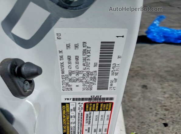 5TFJA5DB0PX121106 2023 TOYOTA TUNDRA White Вид підкапотного простору