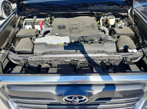 5TFJA5DB5SX328020 2025 TOYOTA TUNDRA Charcoal Widok wnętrza z tyłu