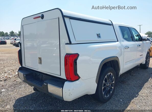 5TFJC5AB5SX004080 2025 TOYOTA TUNDRA HYBRID White Հետևի աջ