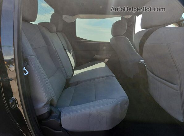 5TFLA5DB1SX291203 2025 TOYOTA TUNDRA Black Հետևի նստատեղերի տեսք