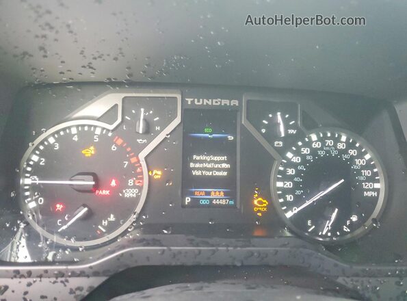5TFLA5DB7SX308103 2025 TOYOTA TUNDRA Gray Սարքավորումների վահանակի տեսք