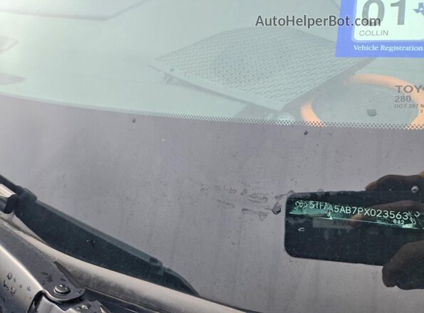 5TFMA5AB7PX023563 2023 TOYOTA TUNDRA Синий Вид подкапотного пространства