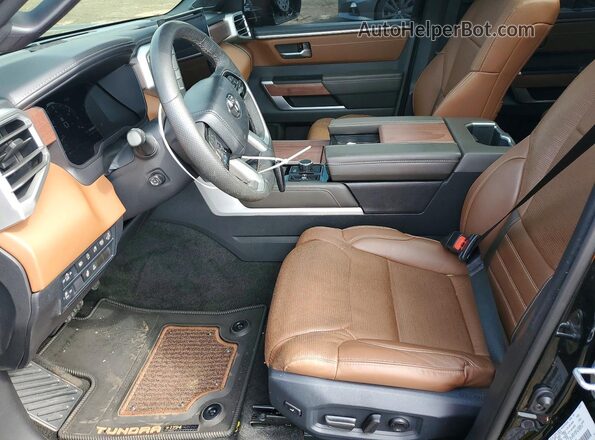 5TFMA5DB1RX209498 2024 TOYOTA TUNDRA Black Vista interior delantera