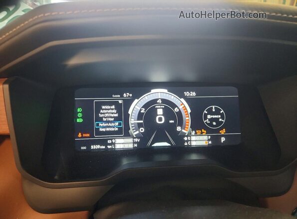 5TFMA5EC5TX052038 2026 TOYOTA TUNDRA Gray ხელსაწყოთა პანელის ხედი