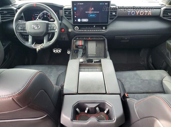 5TFPC5DBXSX087673 2025 TOYOTA TUNDRA Black Vista del salpicadero