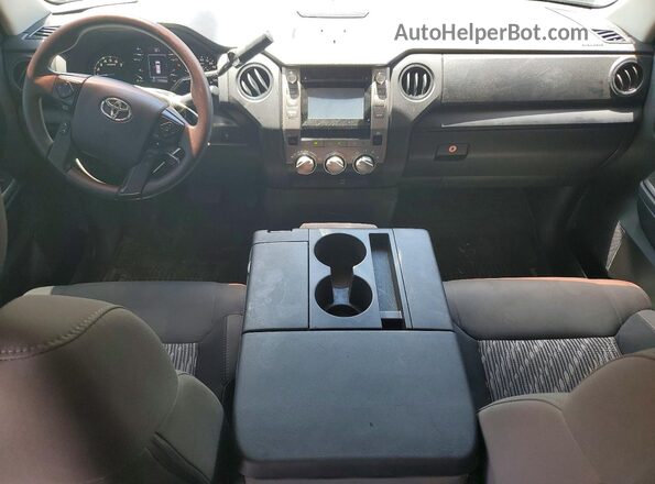5TFRM5F12KX143373 2019 TOYOTA TUNDRA Black წინა პანელის ხედი