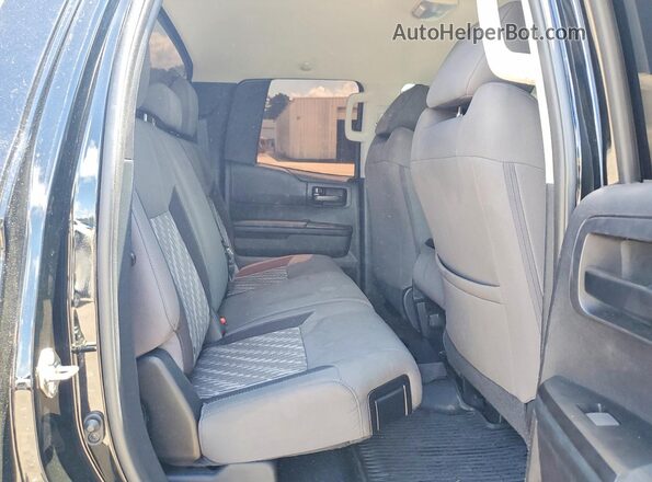 5TFRM5F12KX143373 2019 TOYOTA TUNDRA Black უკანა სავარძლების ხედი