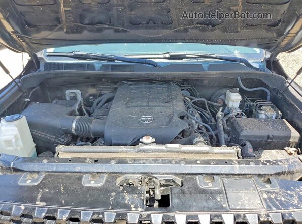 5TFRM5F12KX143373 2019 TOYOTA TUNDRA Black უკანა სალონის ხედი
