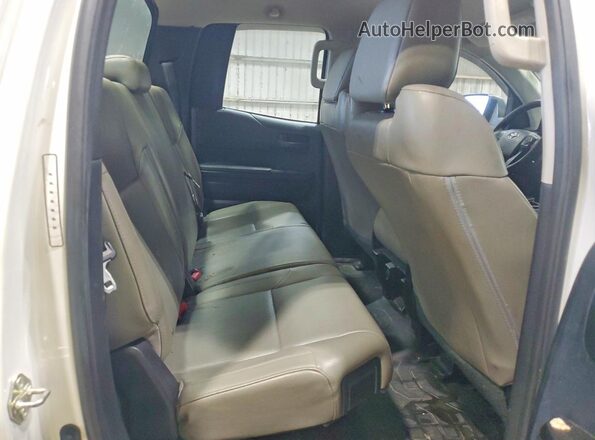 5TFRM5F13HX113064 2017 TOYOTA TUNDRA White Rear seats view