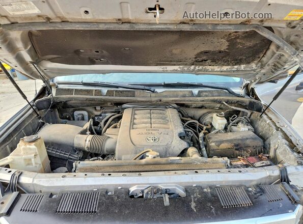 5TFRM5F16HX117190 2017 TOYOTA TUNDRA Серый Вид задней части салона