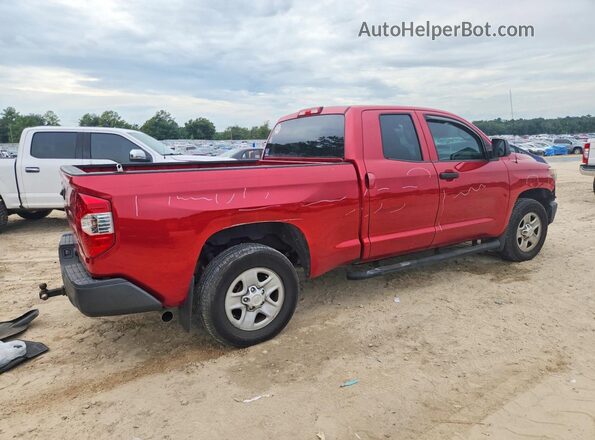 5TFRM5F17JX123067 2018 TOYOTA TUNDRA Red Rear right