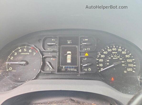 5TFRM5F17JX123067 2018 TOYOTA TUNDRA Red Instrument cluster view