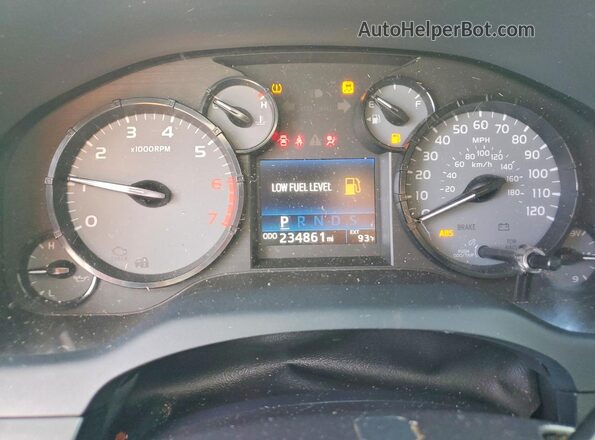 5TFRM5F18HX119992 2017 TOYOTA TUNDRA Бордовый Вид щитка приборов