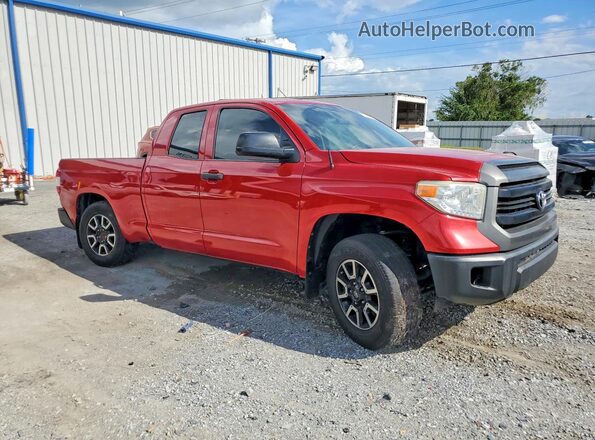 5TFRM5F18HX119992 2017 TOYOTA TUNDRA Бордовый Передняя правая четверть