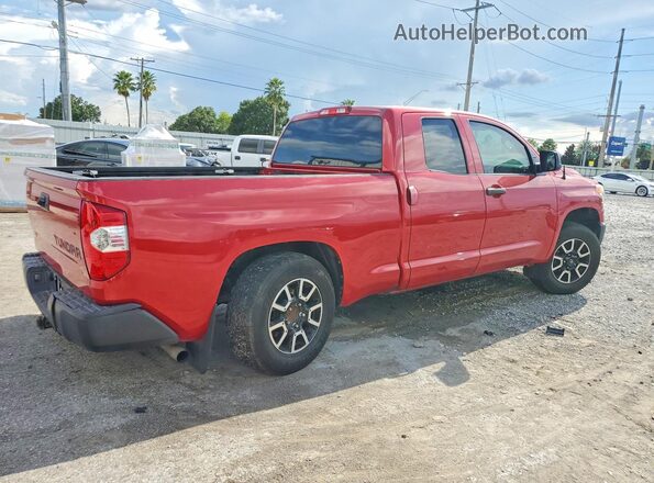 5TFRM5F18HX119992 2017 TOYOTA TUNDRA Бордовый Задняя правая четверть