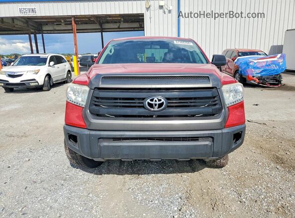 5TFRM5F18HX119992 2017 TOYOTA TUNDRA Бордовый Вид спереди