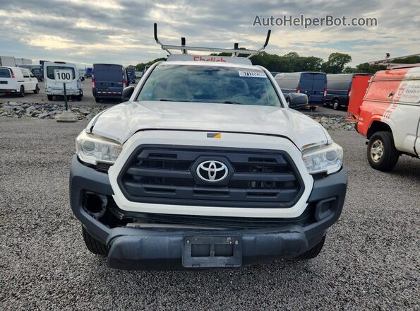 5TFRX5GN1GX059609 2016 TOYOTA TACOMA White VIN sticker view