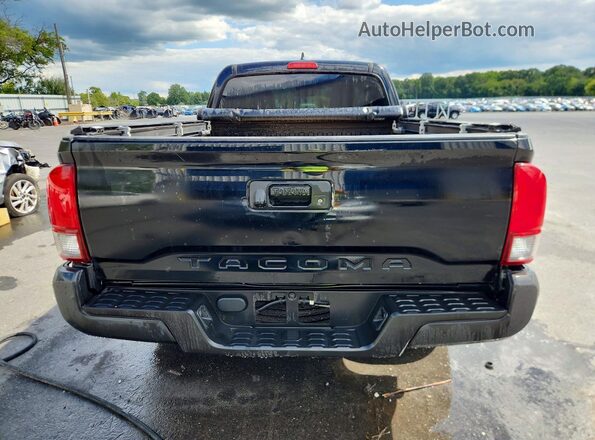 5TFRX5GN1JX104264 2018 TOYOTA TACOMA Black Rear view