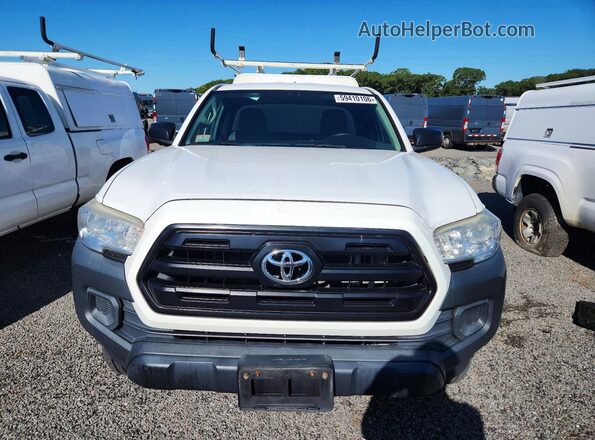 5TFRX5GN3GX062544 2016 TOYOTA TACOMA White Widok z przodu
