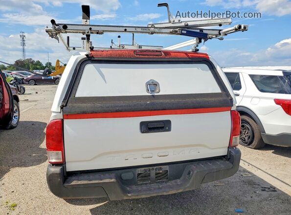 5TFRX5GNXHX094831 2017 TOYOTA TACOMA White Հետևի տեսք