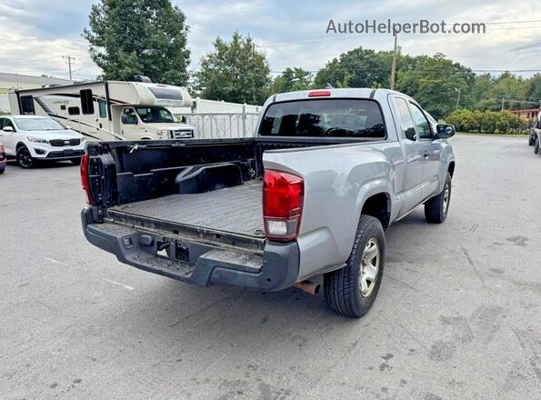 5TFRX5GNXKX149592 2019 TOYOTA TACOMA Silver უკანა მარჯვენა