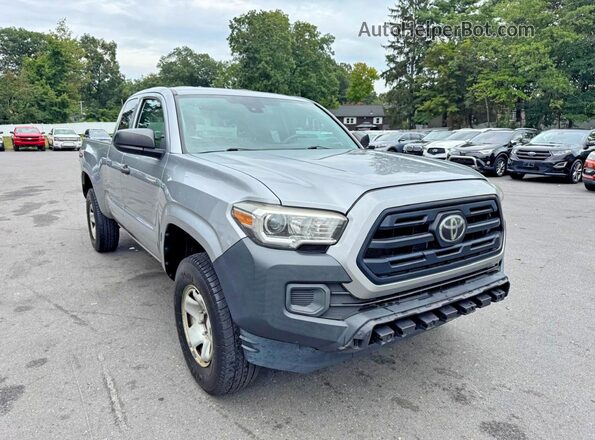 5TFRX5GNXKX149592 2019 TOYOTA TACOMA Silver წინა მარჯვენა