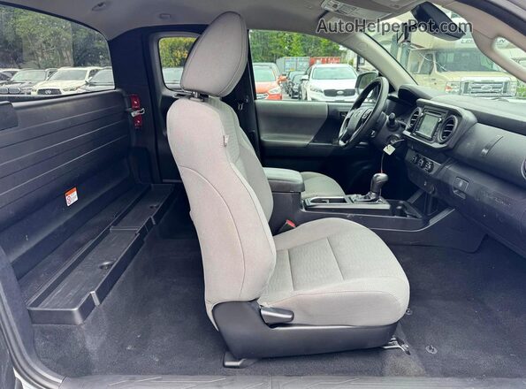 5TFRX5GNXKX149592 2019 TOYOTA TACOMA Silver წინა პანელის ხედი