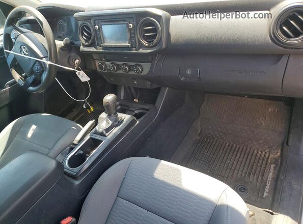 5TFSZ5AN1KX201373 2019 TOYOTA TACOMA White წინა პანელის ხედი