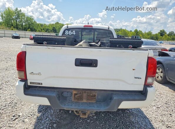 5TFSZ5AN1KX201373 2019 TOYOTA TACOMA White უკანა ხედი