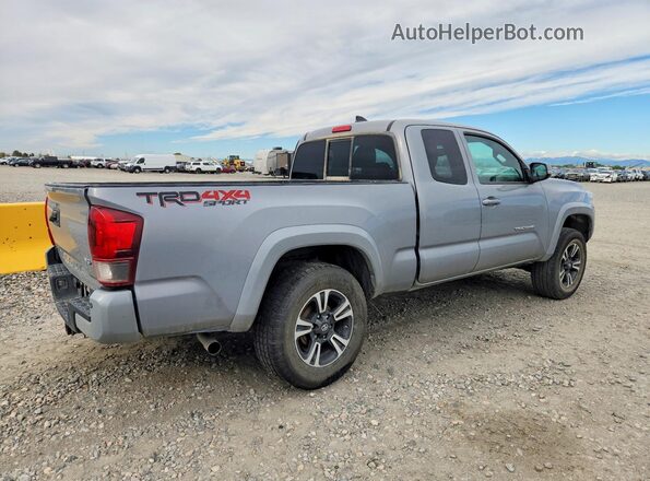 5TFSZ5AN2KX182977 2019 TOYOTA TACOMA Gray Задня права чверть